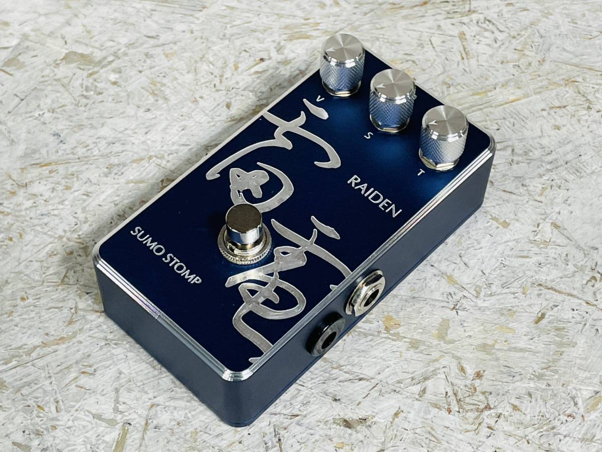 未使用　Sumo Stomp 雷電　raiden エフェクター SUMO STOMP by Inner Bamboo 雷電 RAIDEN｜ミュージックランドKEY