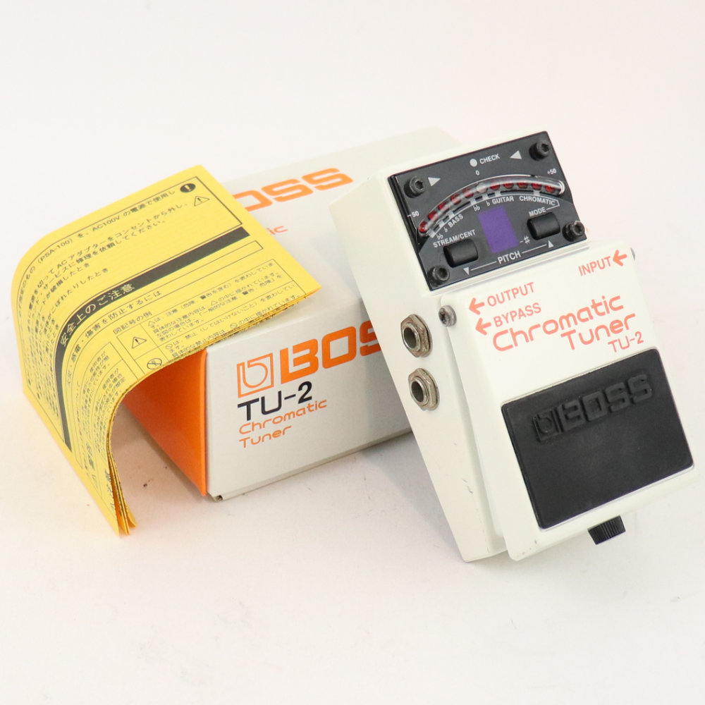 BOSS 【中古】 クロマチックチューナー エフェクター BOSS TU-2 Chromatic Tuner ペダルチューナー