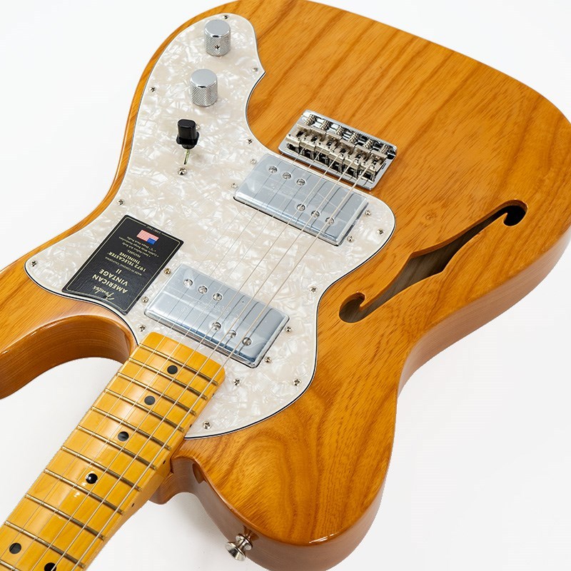 Fender American Vintage II 1972 Telecaster Thinline (Aged Natural