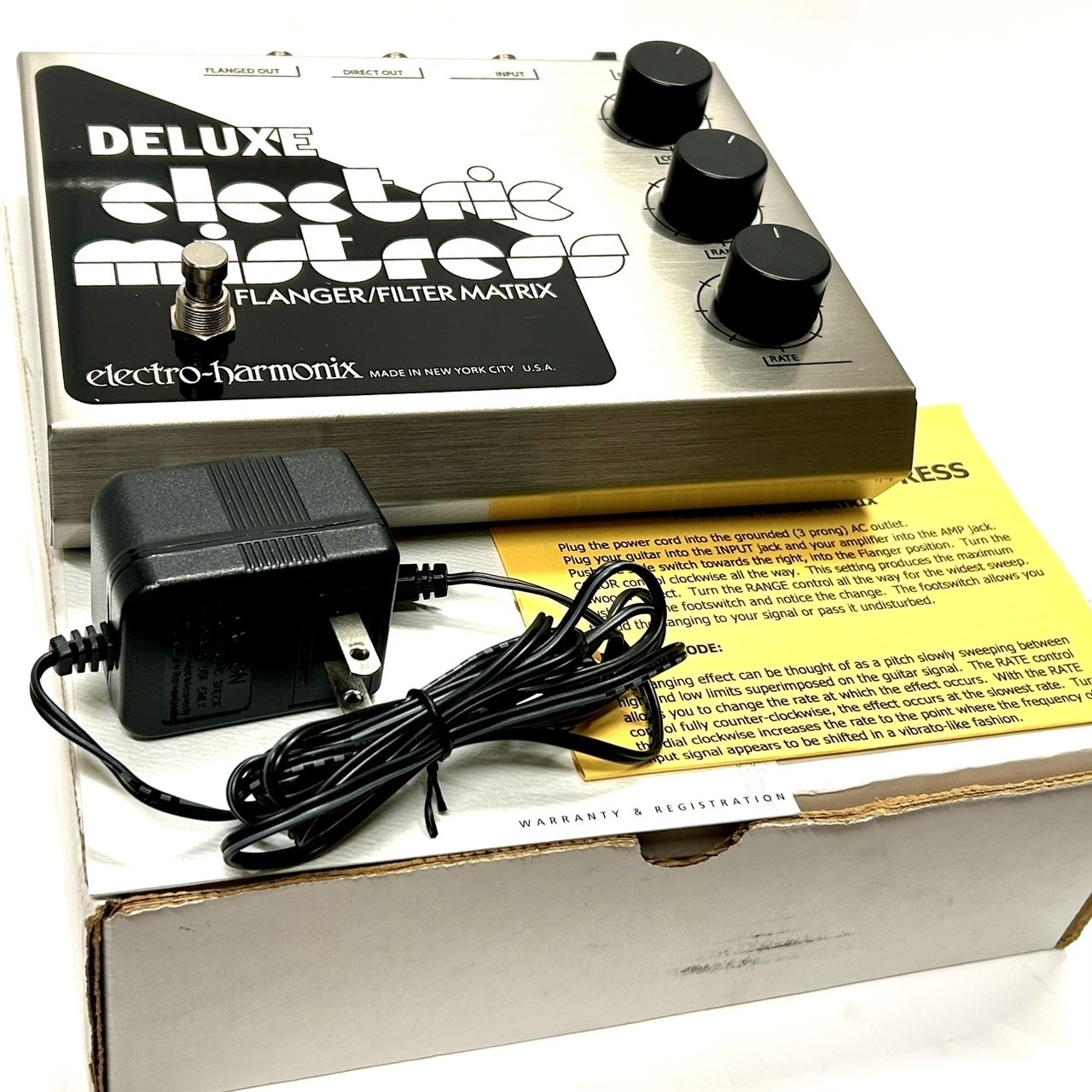 ギター Electro-Harmonix Electric Mistress Deluxe Electric Mistress | DISCONTINUED 2023 | Analog
