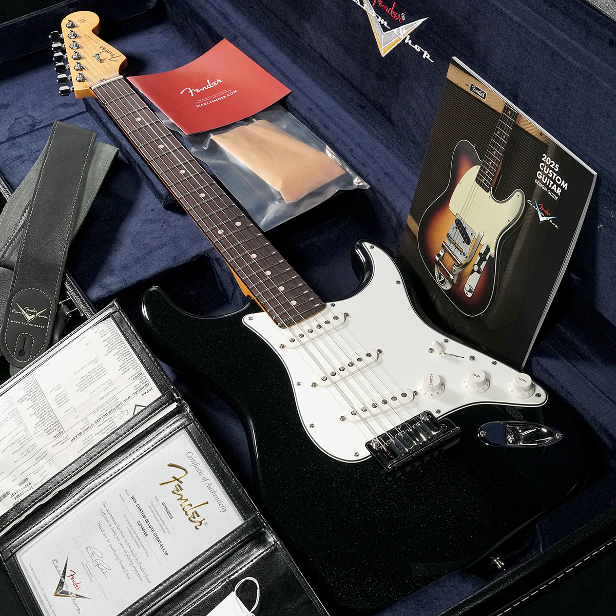 【希少珍品】YAMAHA ブラック 改造 カスタム ギター ブラック ストラト Fender Custom Shop Limited Edition Custom Deluxe
