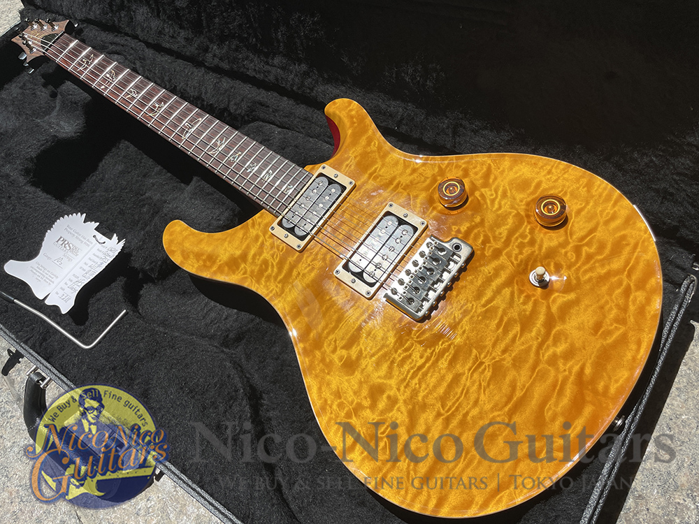 Paul Reed Smith(PRS) 2008 Custom24 1Piece QMT 10Top Rosewood Neck (Vintage  Yellow)（中古）【楽器検索デジマート】