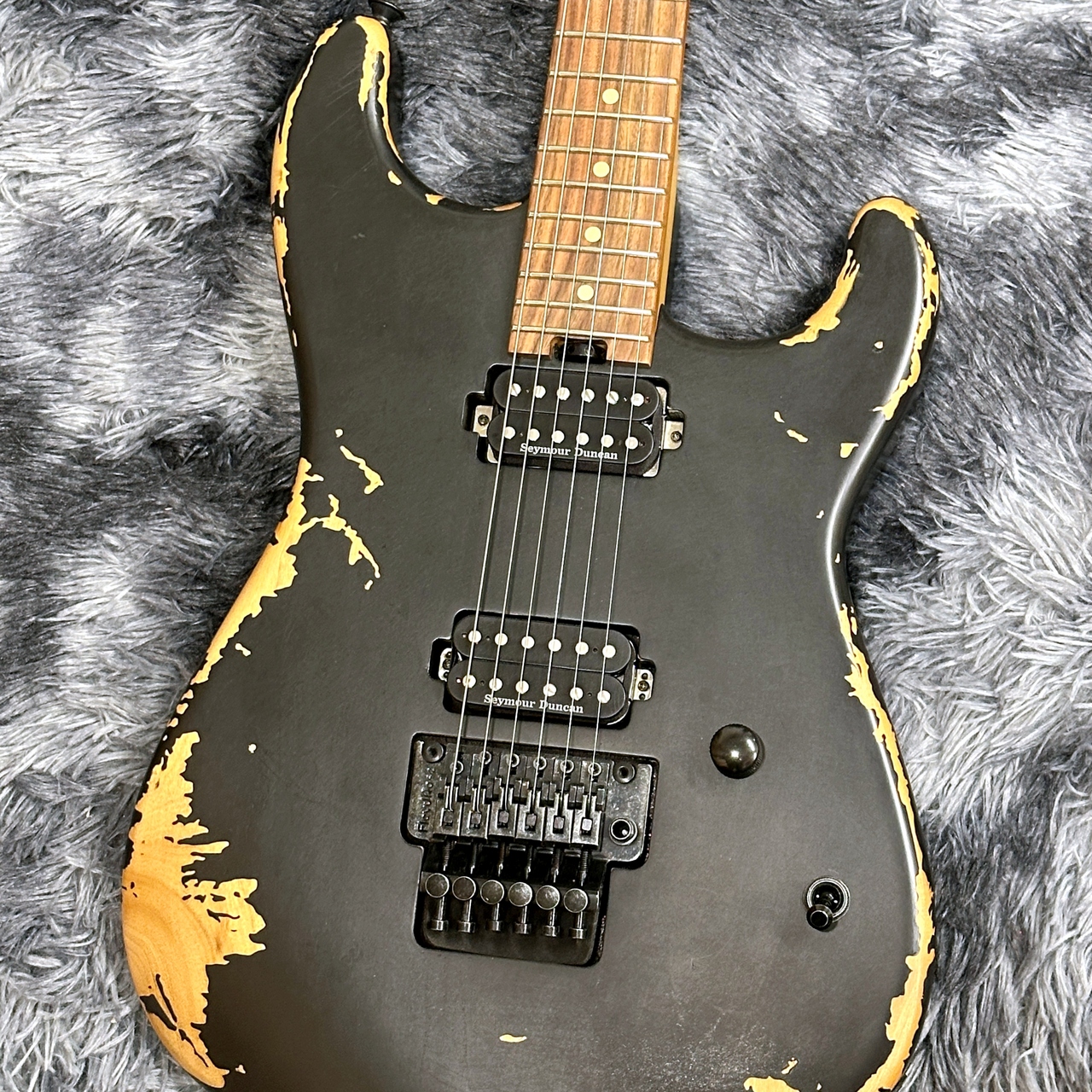 Charvel Pro-Mod Relic San Dimas Style 1 HH FR Black【特価】（新品