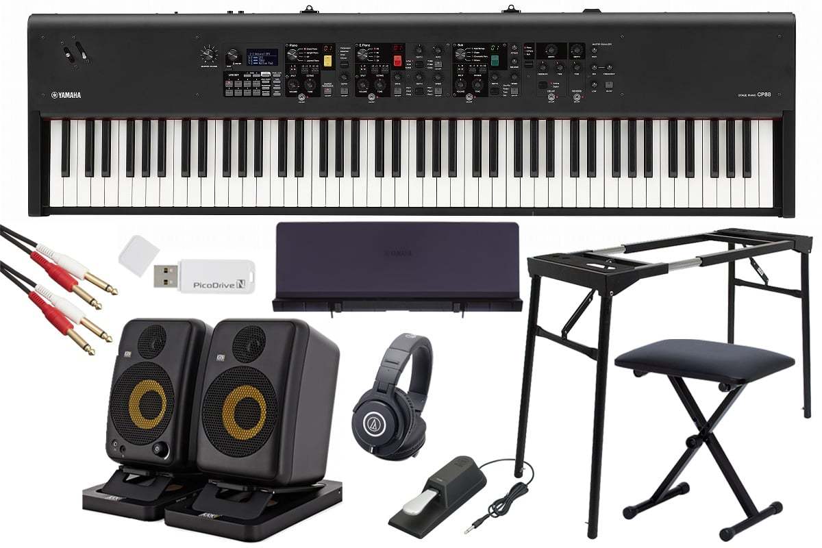 YAMAHA CP88 [モニタースタートセット！] 88鍵盤ステージピアノ【WEBSHOP】（新品/送料無料）【楽器検索デジマート】