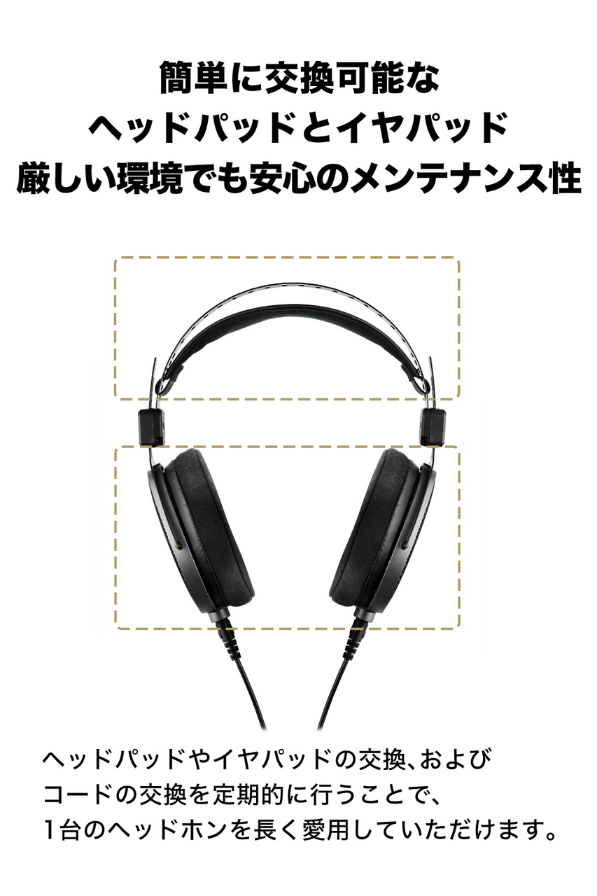 audio-technica ATH-R70xa ◇オープンバックリファレンスヘッドホン