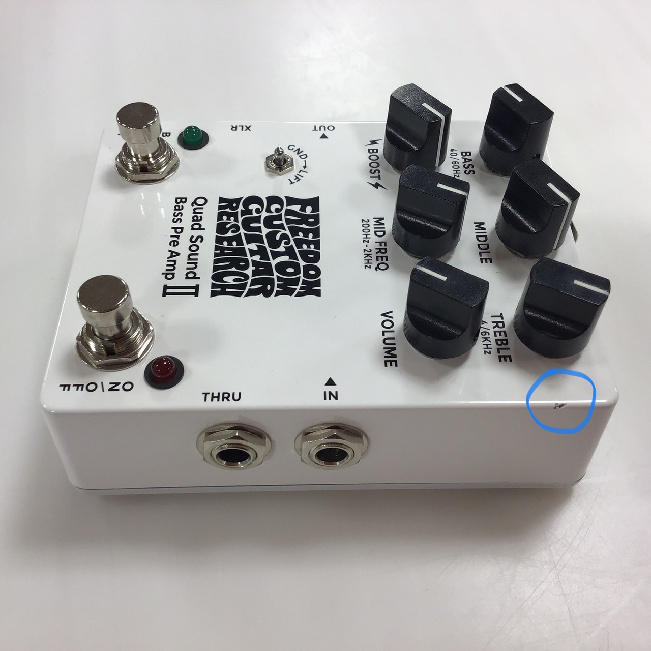 新作商品も続々入荷中 Freedom Custom Guitar Research AB Switch