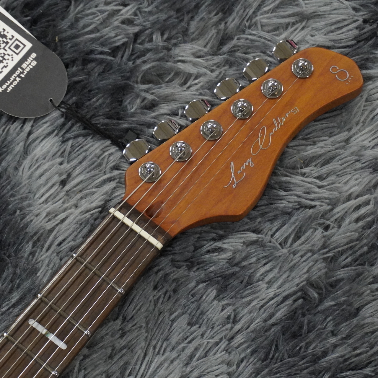 Sire Larry Carlton S7 FM New Gen TBK (Transparent Black Satin