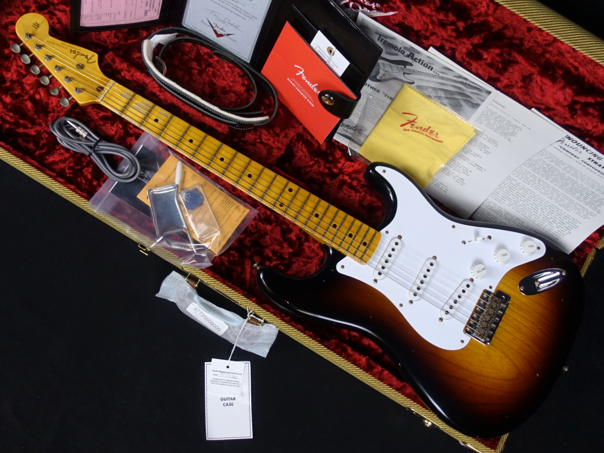 Fender Custom Shop Limited Edition 70th Anniversary 1954 Stratocaster  Journeyman Relic Wide-Fade 2-Color Sunburst（新品）【楽器検索デジマート】