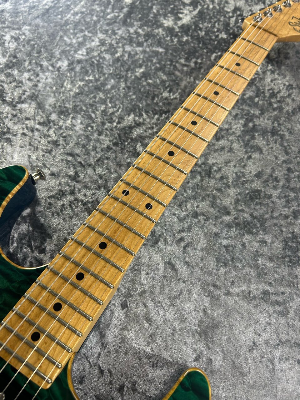 Suhr 【キルトトップ!】Suhr Standard Trans Turquoise【2001年製