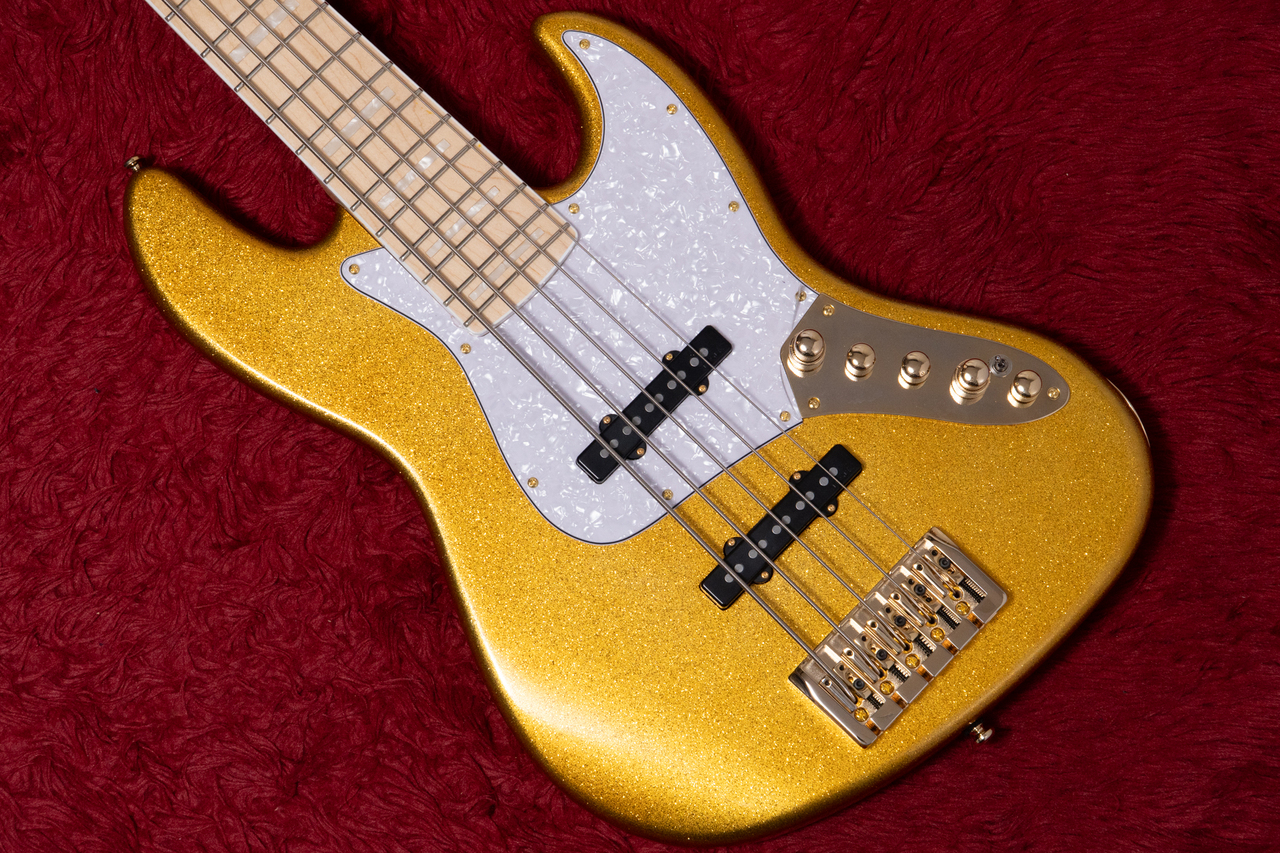 Swing Guitars Jazz Deluxe 5 Gold Sparkle 4.52kg #25080086【GIB横浜