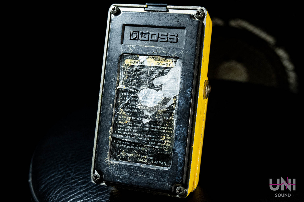 BOSS OD-1 OverDrive 日本製 NEC c4558c #9600 BOSS OD-1 OverDrive #9600 1980 NEC C4558C（中古）【楽器検索