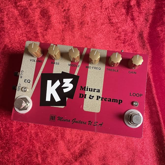 Miura Guitars USA K3 Preamp & DI box（中古/送料無料）【楽器検索