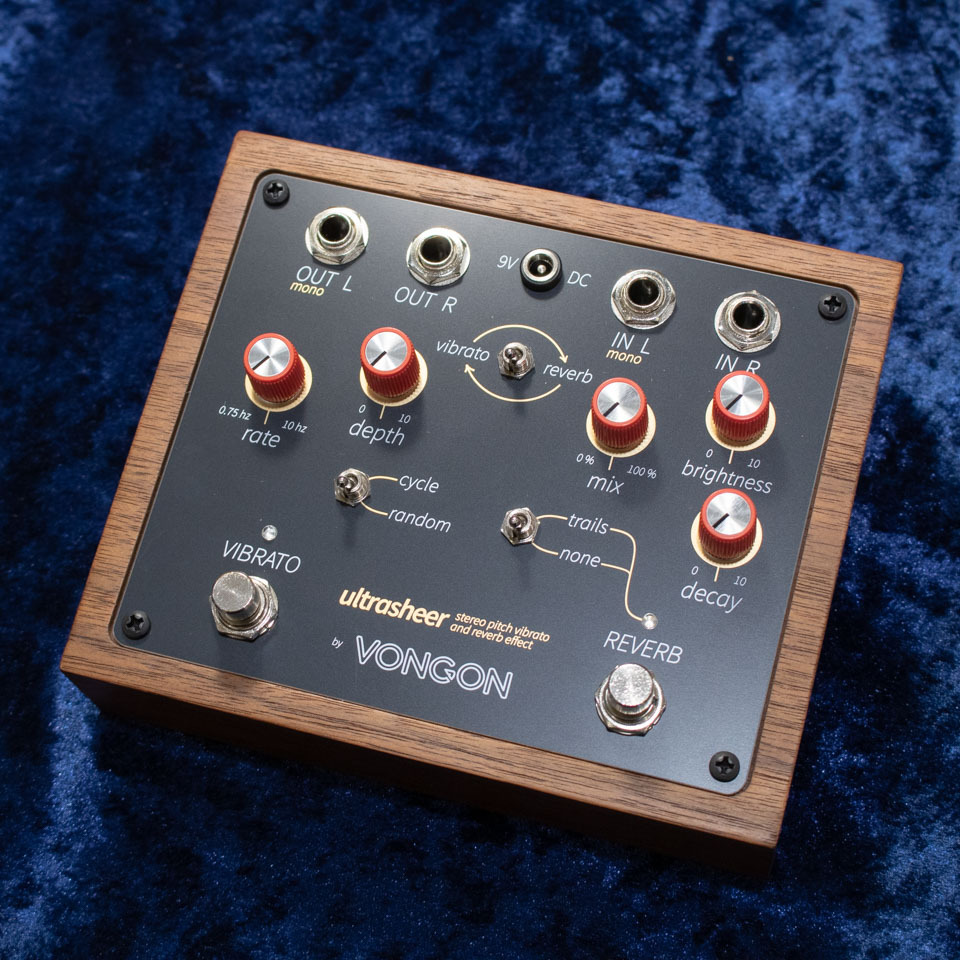 VONGON ultrasheer ステレオリバーブ／ビブラート vongon_ultrasheer_vibrato_reve