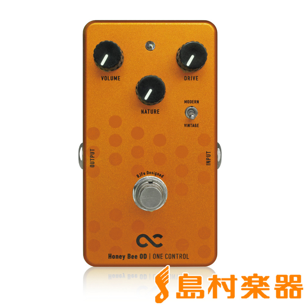 ONE CONTROL Honey Bee OD オーバードライブ ハニービーオーディー【展示機入れ替えのため、10％OFF】