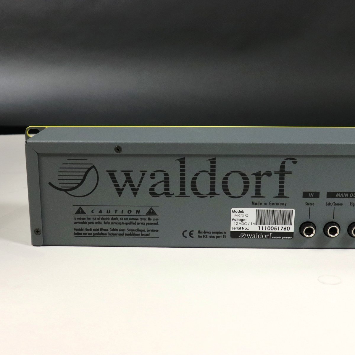 Waldorf MICRO Q Rack / Yellow Rack Synthesizer 【梅田店