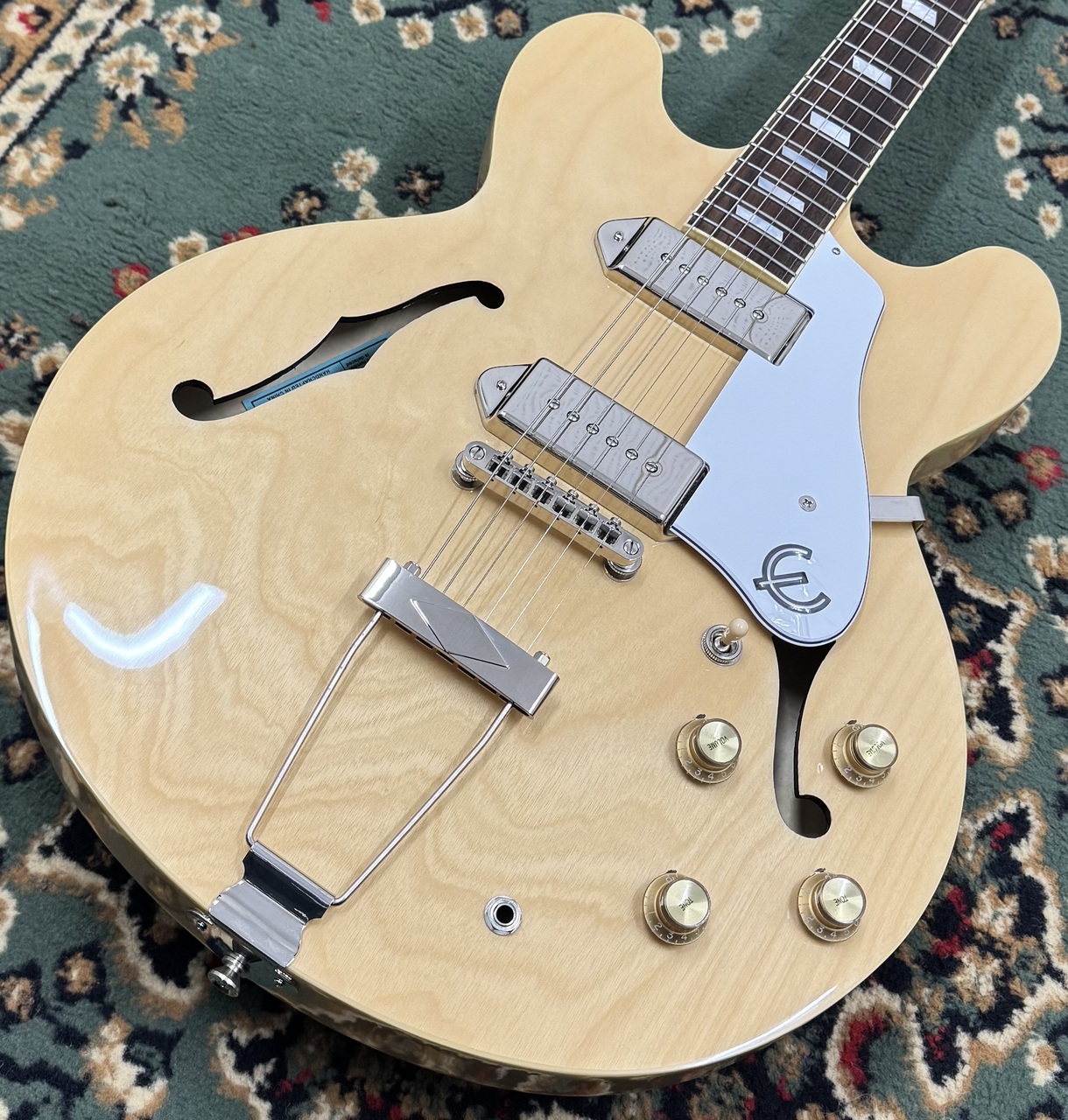 Epiphone Casino -Natural- #25071510375 [3.00kg]（新品）【楽器検索