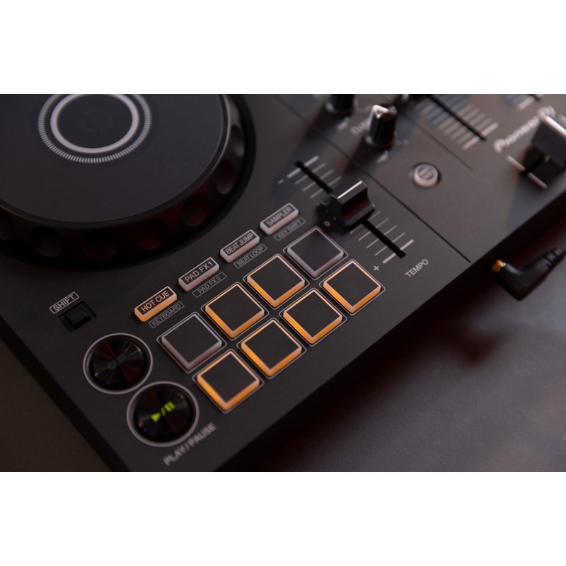 Pioneer Dj 【DDJ-400後継モデル】DDJ-FLX4 + PCスタンド + DM-40D