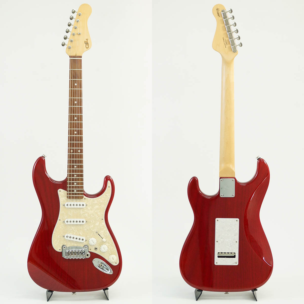 G&L USA 40th Anniversary S-500 (Clear Ruby Red/Caribbean Rosewood