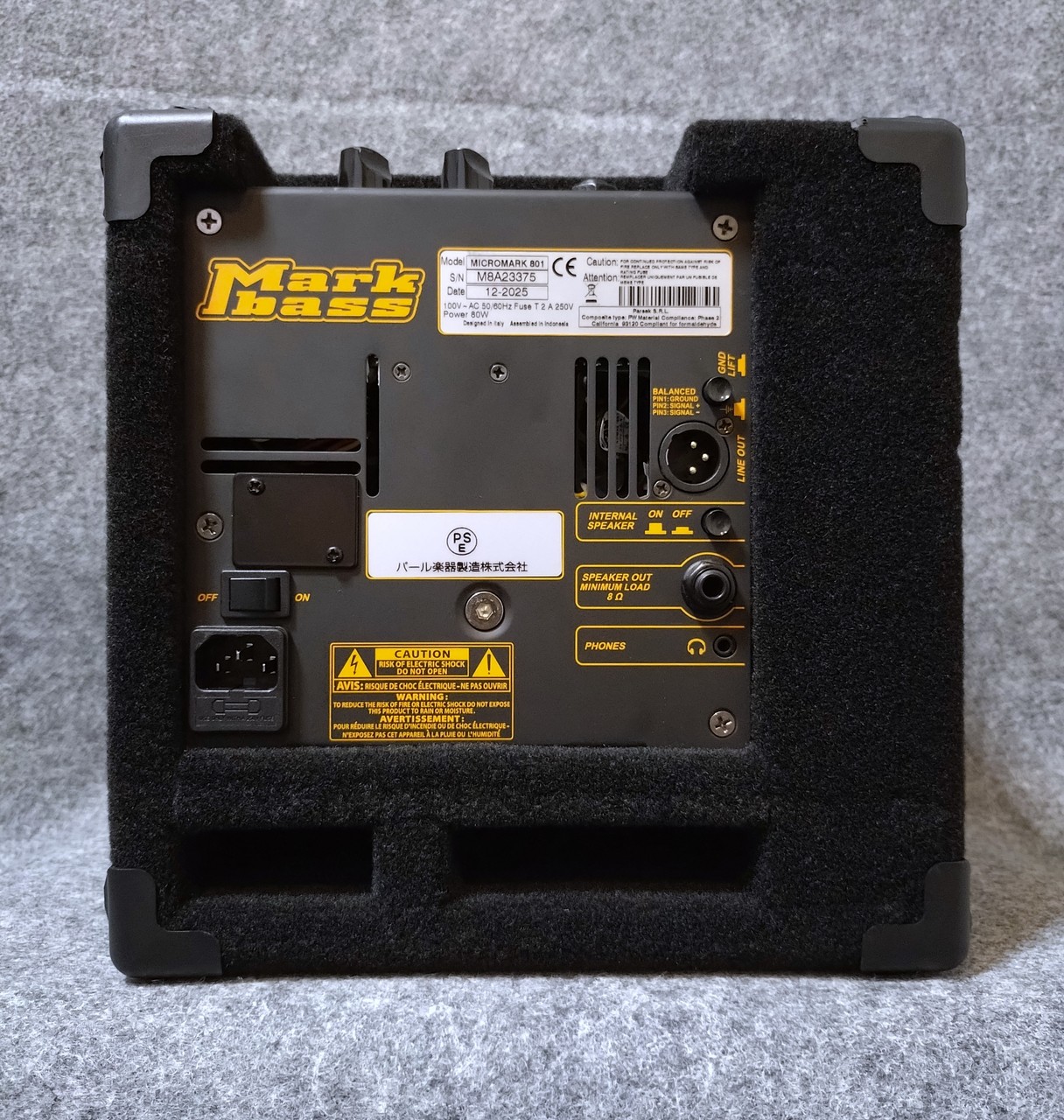 Markbass MICROMARK 801 [MAK-MICROM8]（新品特価）【楽器検索デジマート】