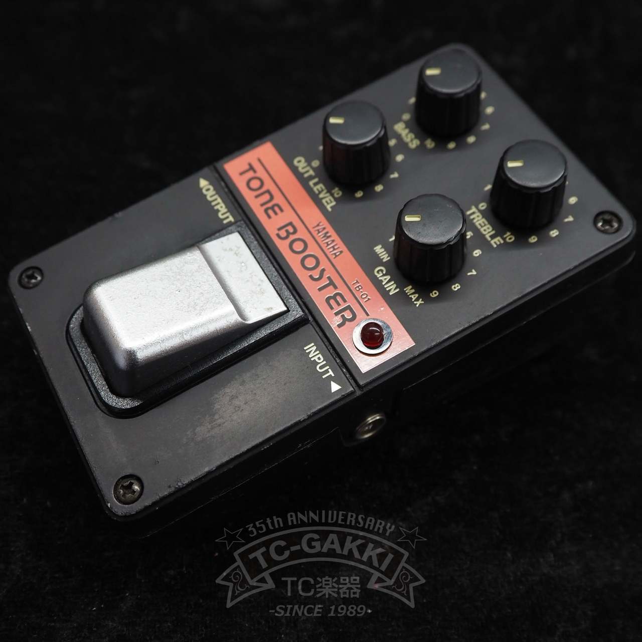 ☆D011-6 YAMAHA　ヤマハ　TB-01 TONE BOOSTER Yamaha TB-01 Tone Booster EQ 1980s Vintage Guitar Pedal Made