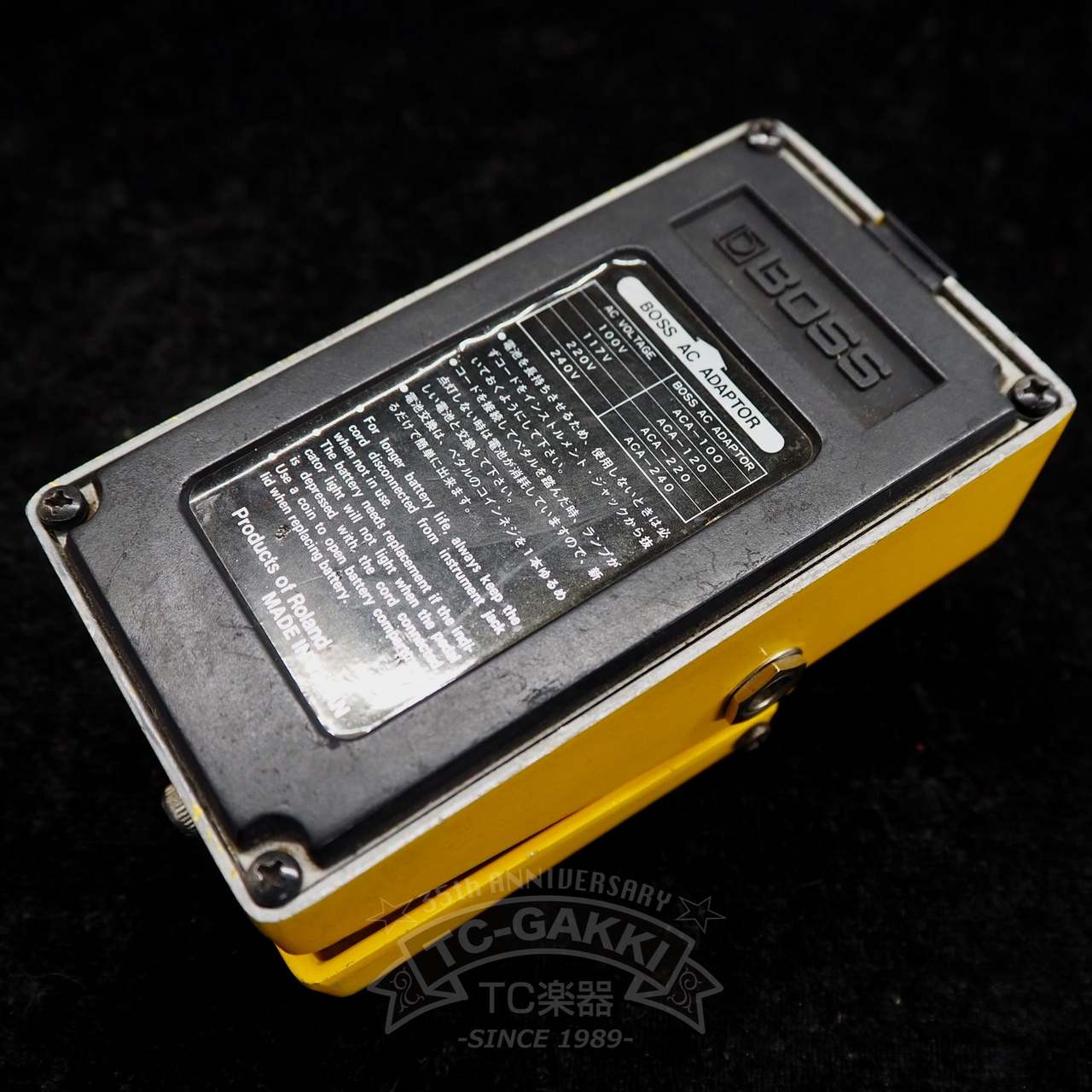 BOSS OD-1 オーバードライブ　　　　　ビンテージ BOSS OD-1 Over Drive (Silver Screw/JAPAN)（ビンテージ