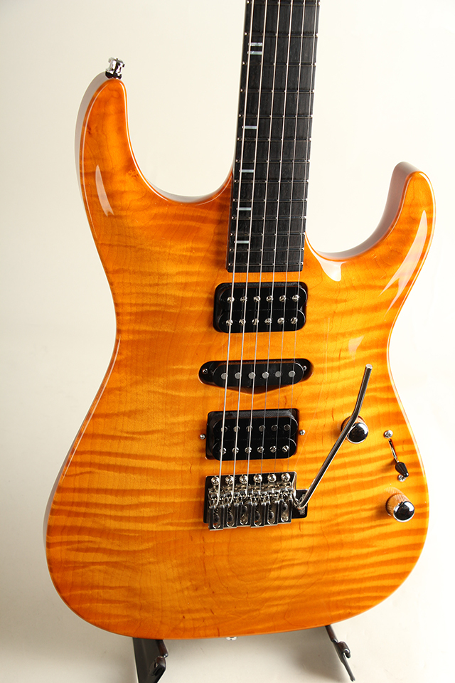 Marchione Neck-Through Carve Top 1pcs Figured Maple Top