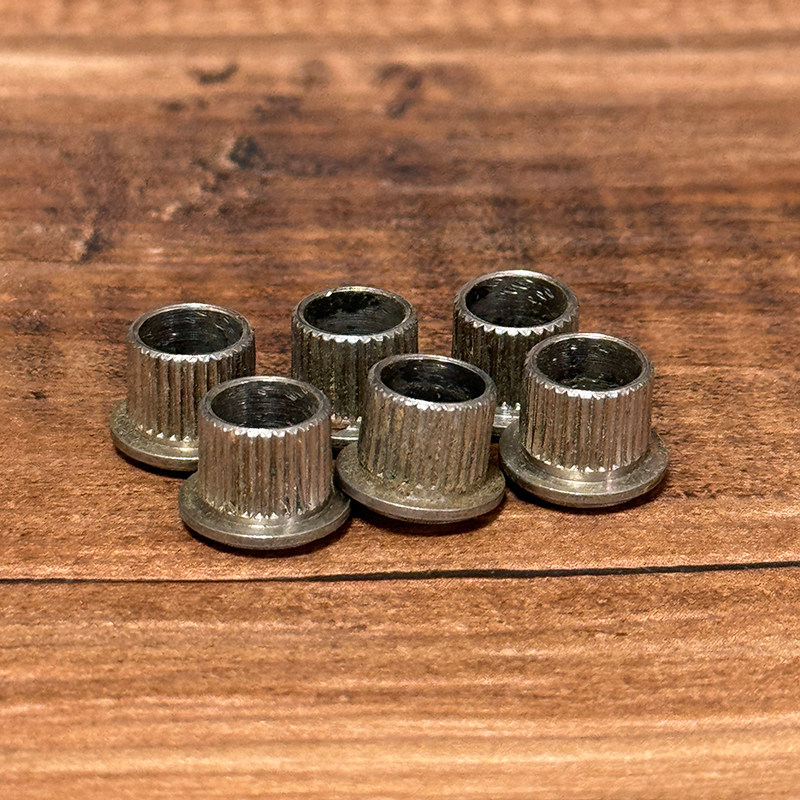 Kluson 1950's Nickel Tuner Bushing Set（ビンテージ）【楽器検索