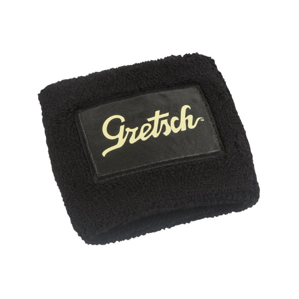 Gretsch グレッチ Script Logo Wristband Black リストバンド