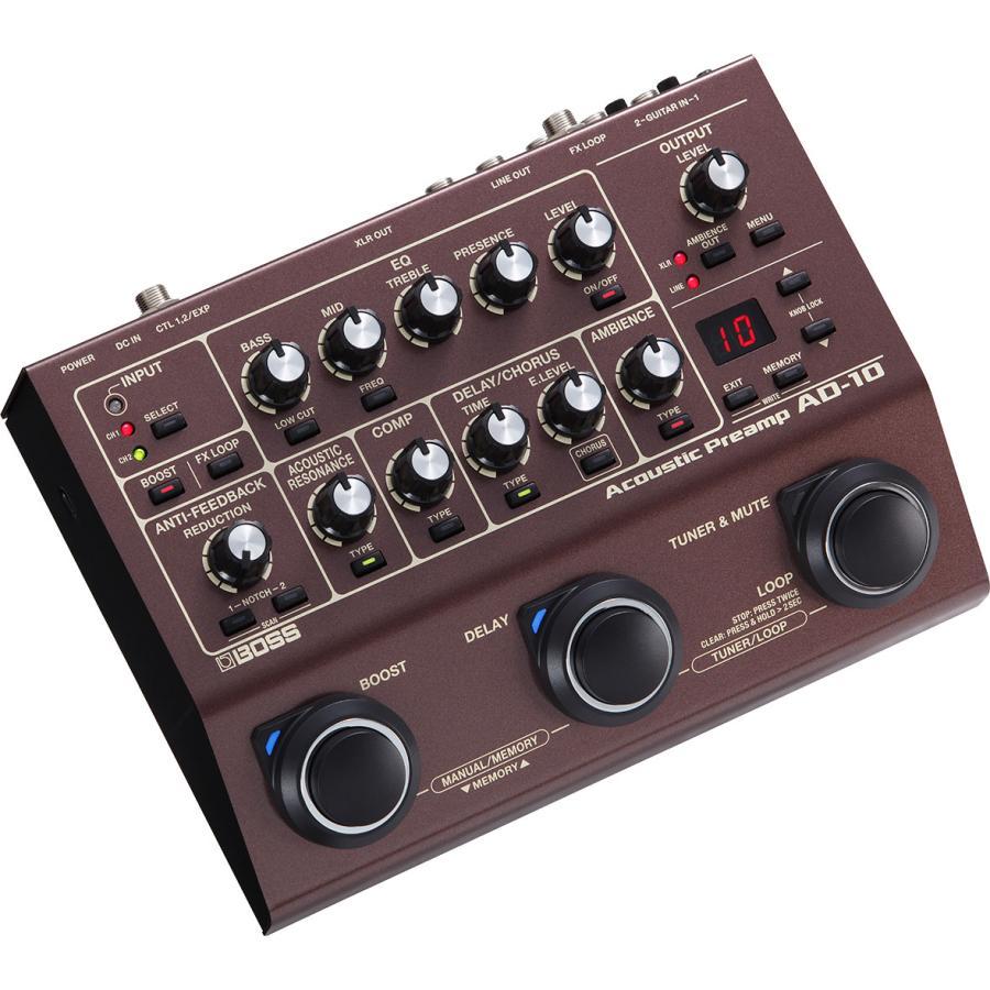 BOSS AD-10 Acoustic Preamp（新品特価）【楽器検索デジマート】