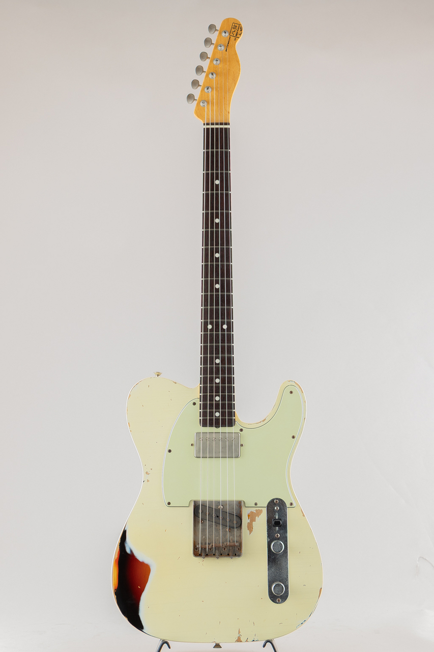 八弦小唄 62 Custom TL / Vintage White & Sunburst Multi Layer（中古