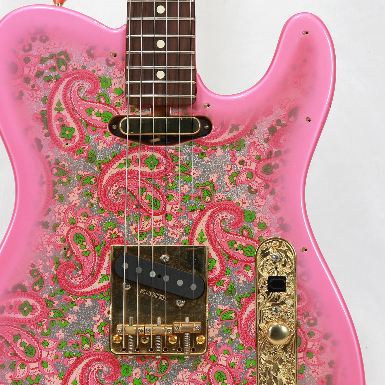 Fende『連休期間値下げ！』コンポーネントギター TLタイプ pink paisley