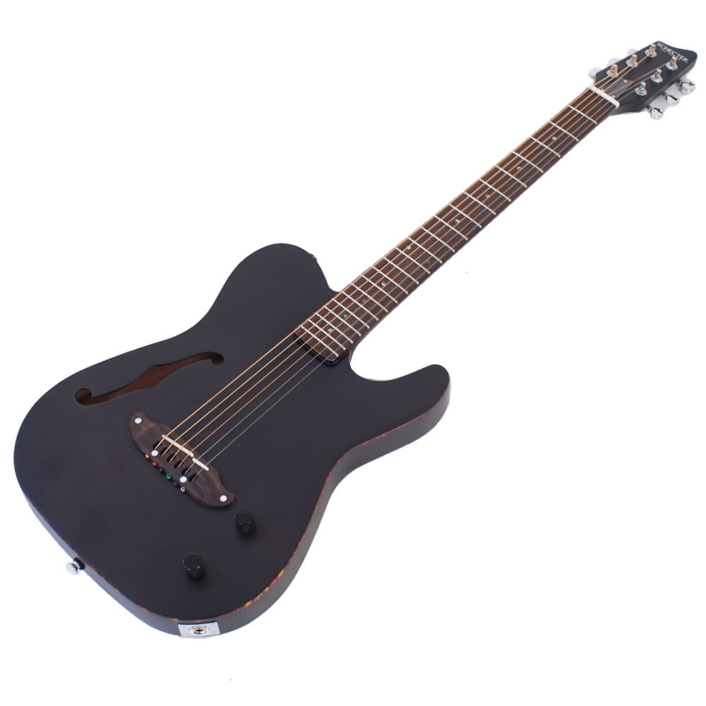 SCHECTER 【訳あり】アウトレット SCHECTER シェクター OL-FL-P STBK エレクトリックアコースティックギター