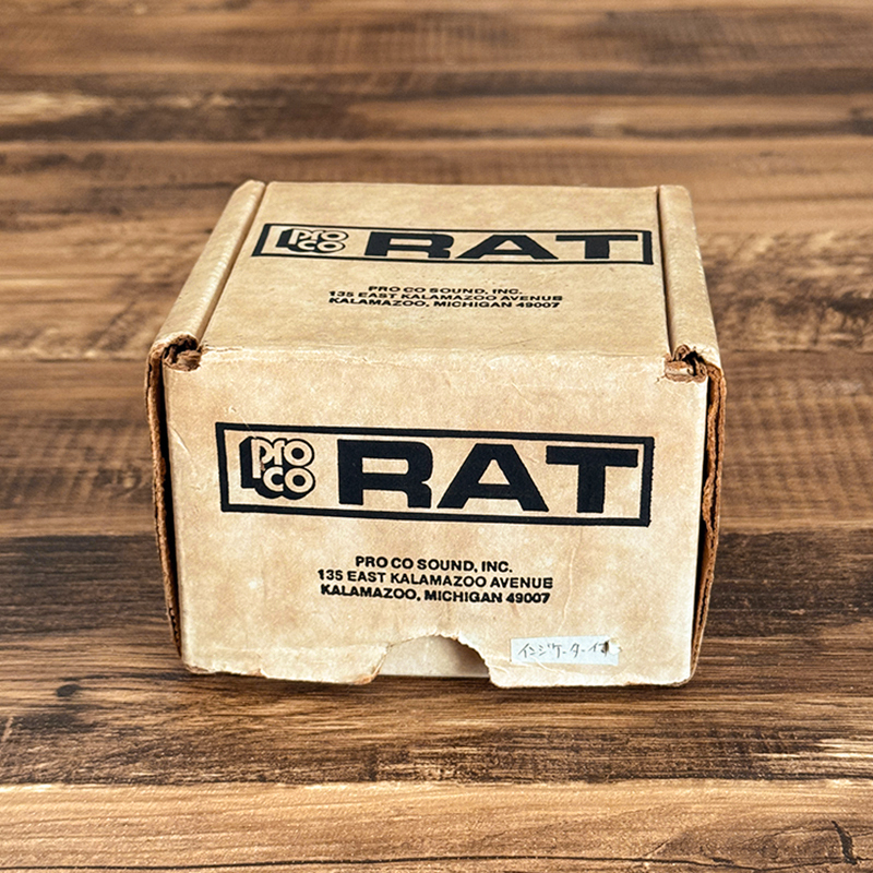 Pro Co 1986 RAT Black Face Motorola LM308N 