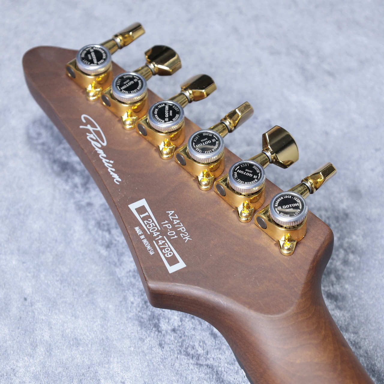 Ibanez AZ47P2K 「DEB (Dragon Eye Burst)」「現物写真」 SPOTモデル