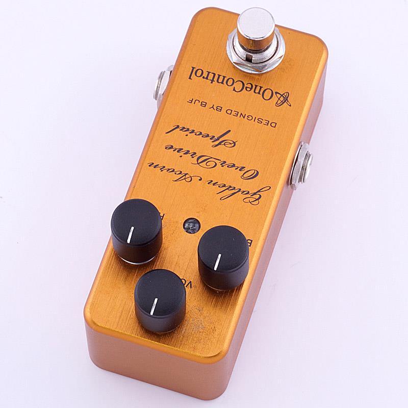 ONE CONTROL GOLDEN ACRON OVERDRIVE 極美品 ONE CONTROL USED 中古 Golden Acorn Overdrive Special ワン