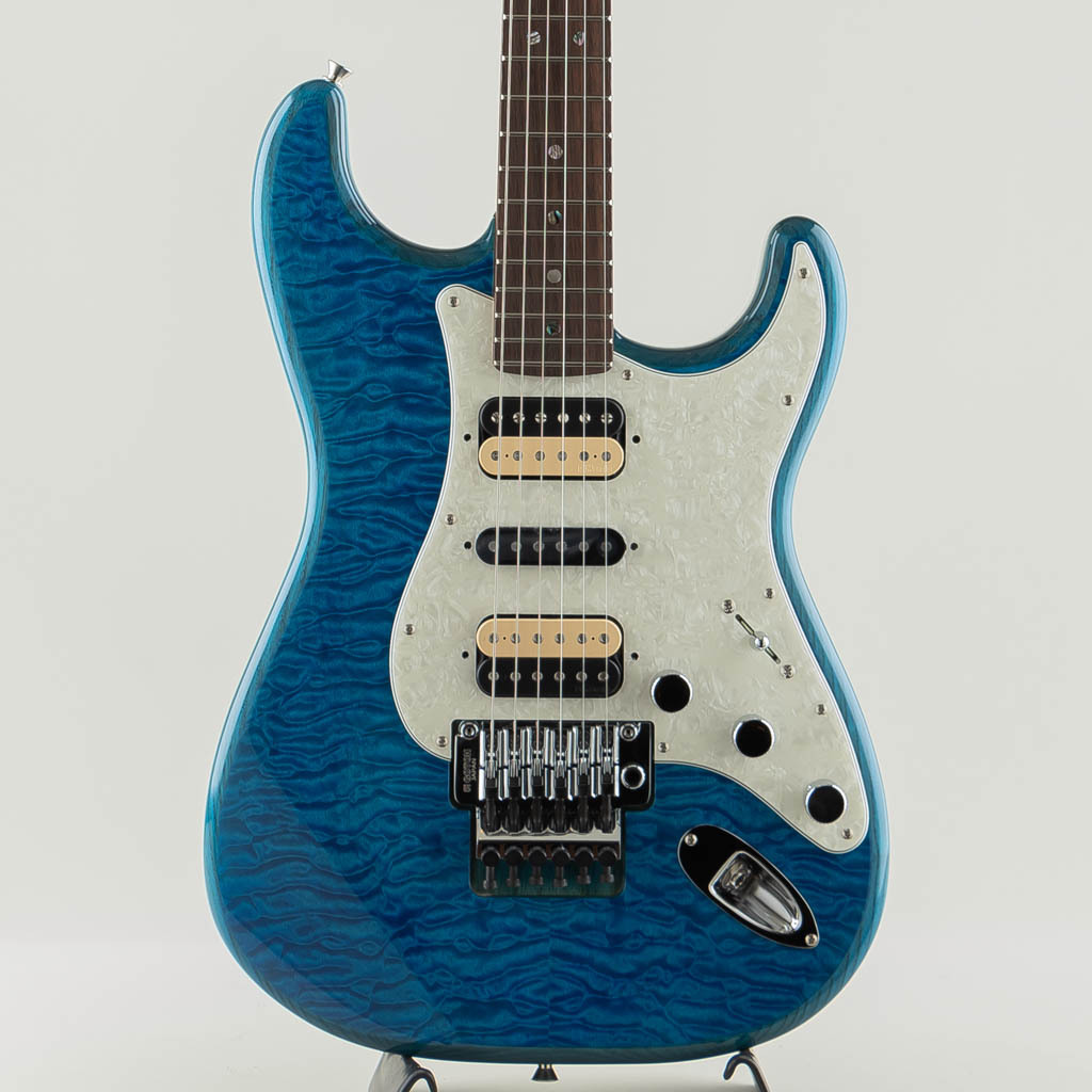 Fender Michiya Haruhata Stratocaster/Caribbean Blue Transparent