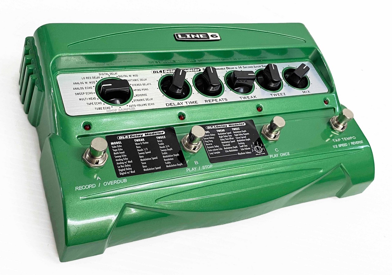 Line 6 DL4 Delay Modeler（初期型）ディレイ※変換端子付き Amazon | Line 6 ディレイモデラー Stompbox Modeler DL4