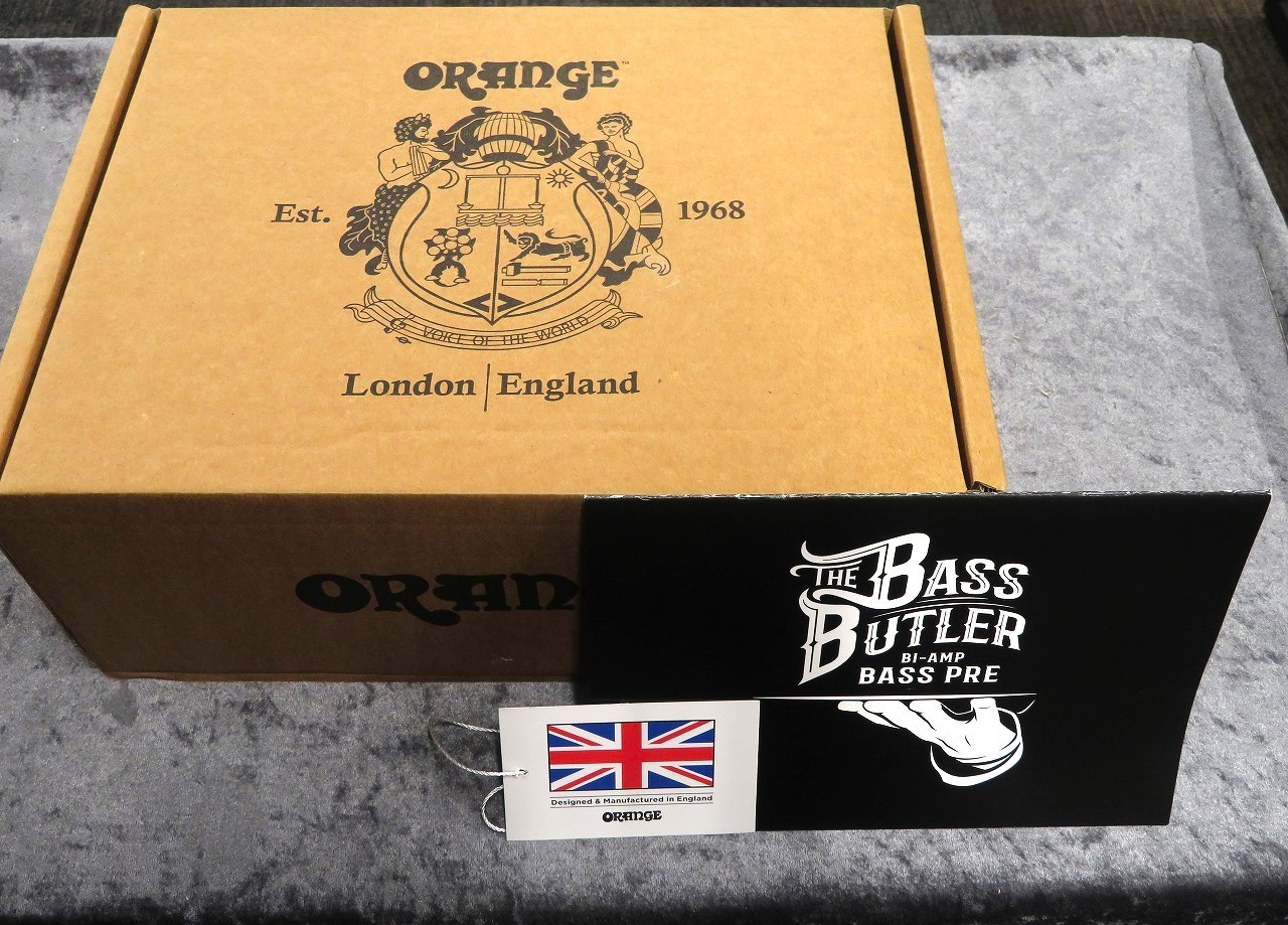 新品入荷 ORANGE Bass ベース用2chプリアンプ Butler エフェクター