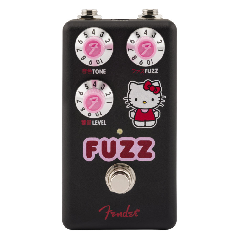 Fender Fender フェンダー x Hello Kitty Black Fuzz Pedal ファズ ギターエフェクター