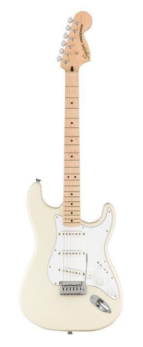 良品 Squier by Fender スクワイヤー by フェンダー ホワイト 楽器