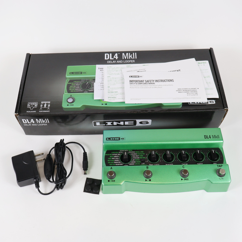 LINE 6 【中古】ディレイ エフェクター Line6 DL4 MkII ディレイペダル