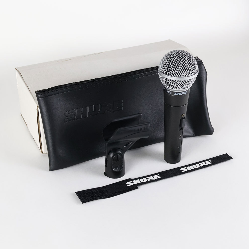 Shure 【中古】 マイク ダイナミックマイク SHURE SM58SE スイッチ付き