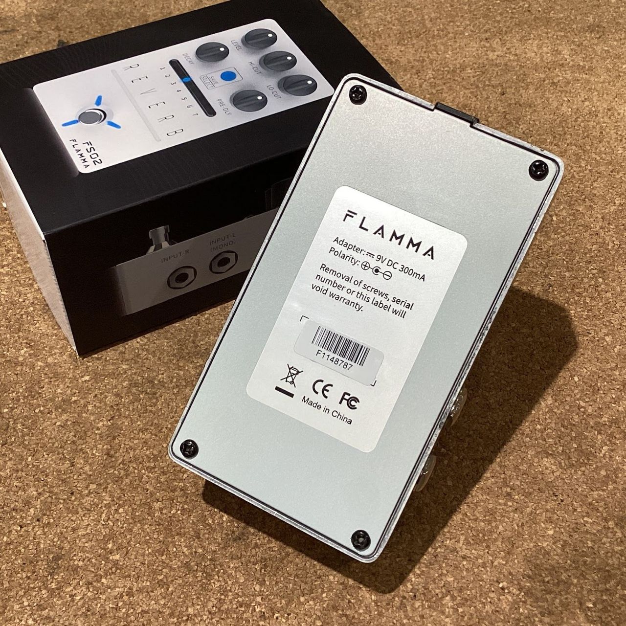 【送料無料・匿名配送】FLAMMA FS02 リバーブエフェクター【中古】 FLAMMA】フランマ『デジタルリバーブ』FS02 コンパクト