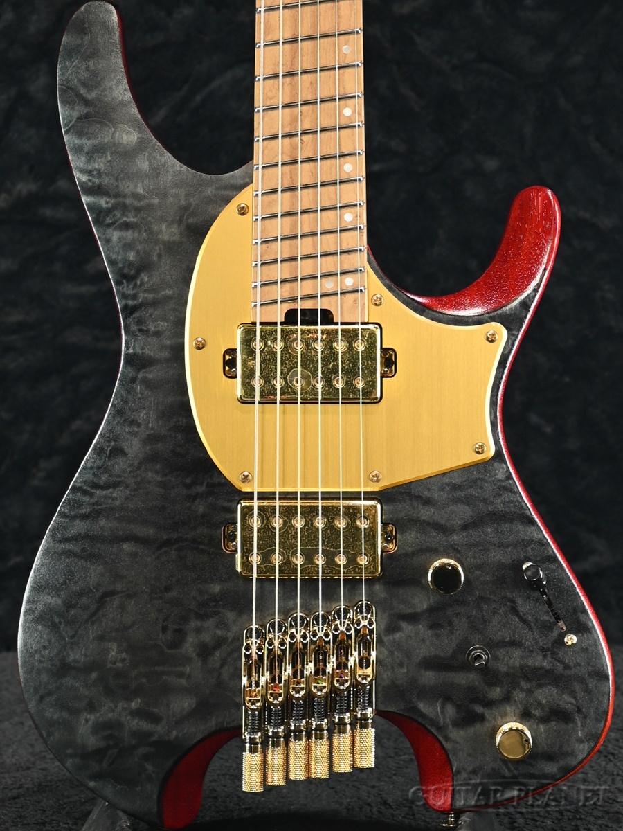 Ibanez MGFM10 Manuel Gardner Fernandes -Obsidian Black Low Gloss