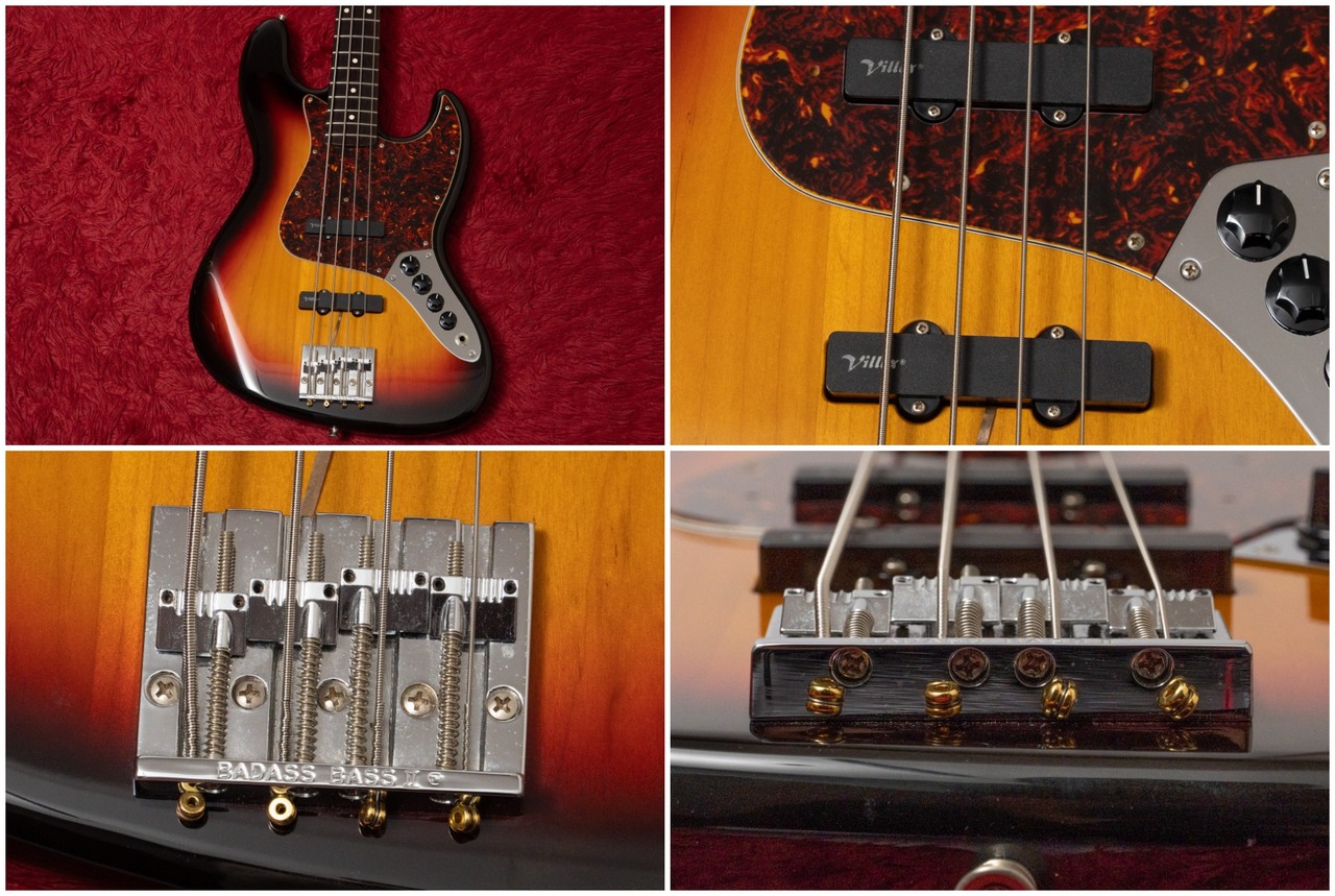 Fender Japan JB62 3TS Villex PU 1999～2002 4.465kg #P085619