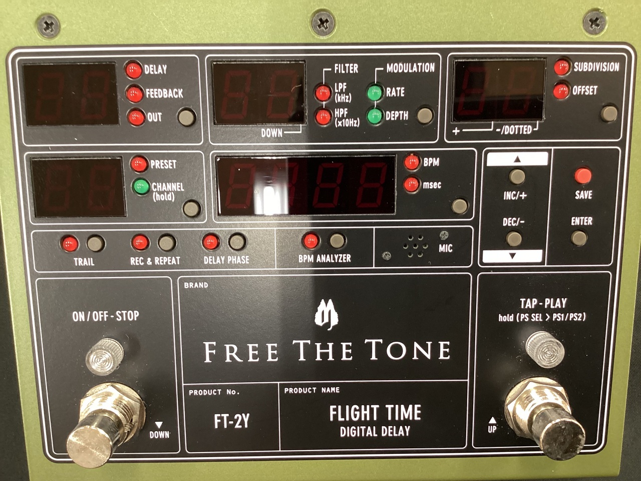 Free The Tone FLIGHT TIME FT-2Y （中古）【楽器検索デジマート】