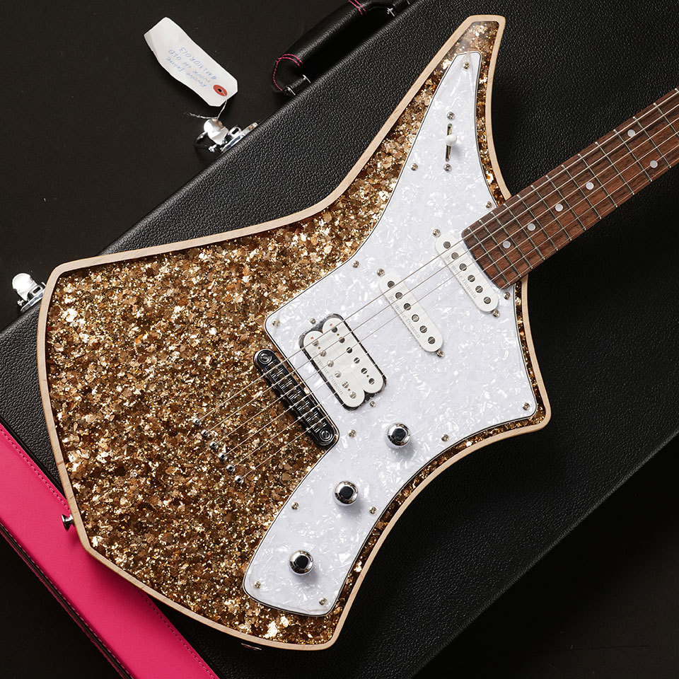 Cream Guitars Revolver Deluxe GLV (Gold Leaves)（新品特価）【楽器