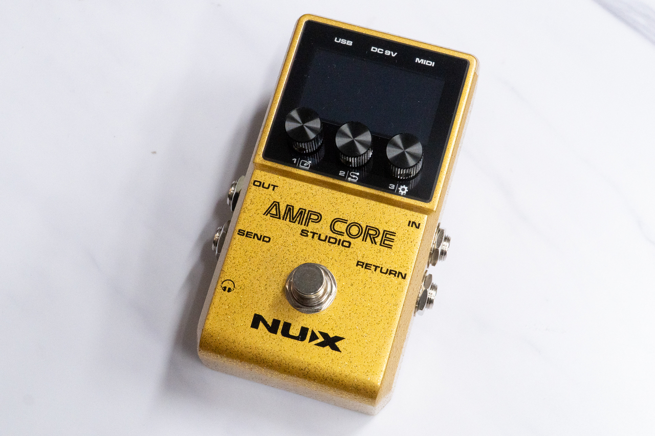 NUX NCA-1 AMP CORE STUDIO ギターエフェクター ゴールド NUX NCA-1 AMP CORE STUDIO ギターエフェクター ゴールド（Nux