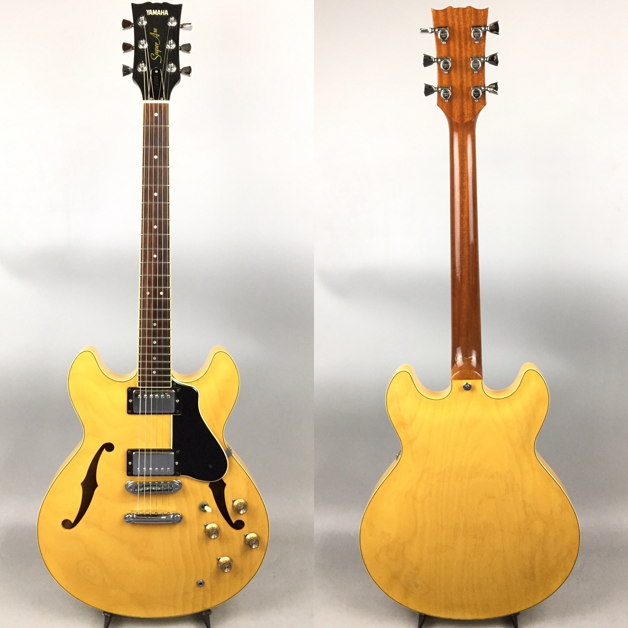 【指板クリーニング・弦高調整済】YAMAHA SA700 Super Axe YAMAHA SA-700 Super Axe Yellow Natural 1977年製（ビンテージ/送料