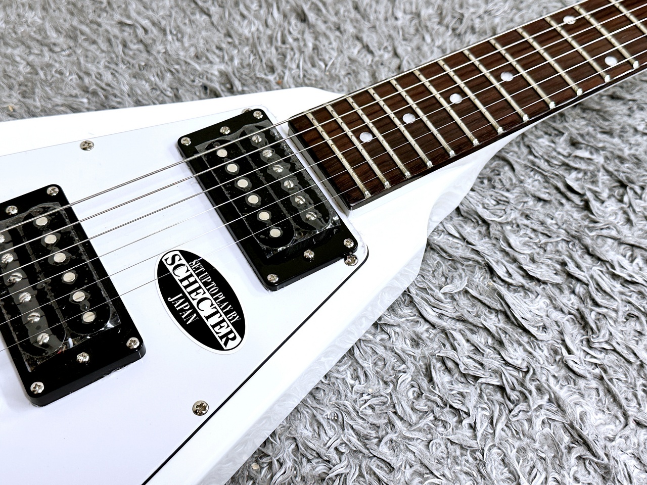 SCHECTER OL-FV WHT (White) -Japan Original Line-【SPOTモデル